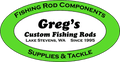 Greg's Custom Fishing Rods logo
