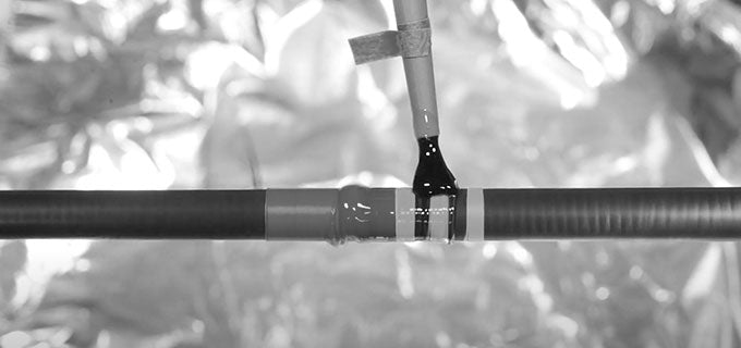 Flex Coat Rod Building - Finish Application Wave Technique