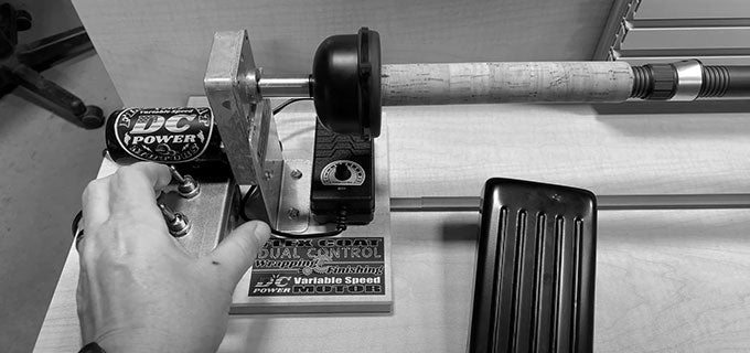 Flex Coat Dual Control Rod Wrapping and Finishing Motor