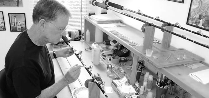Flex Coat Final Coat on Big Offshore Rods featuring Pat Brian