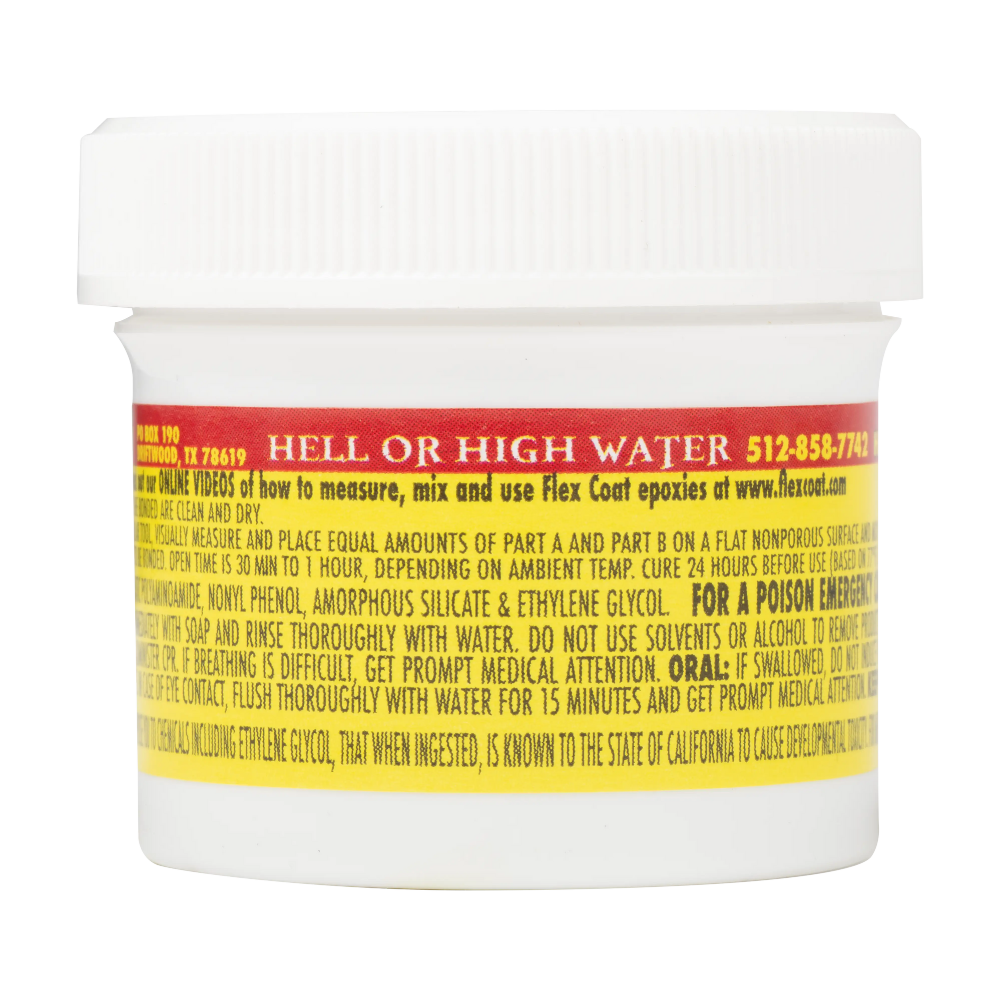 Hell or High Water Paste Epoxy - 4 oz