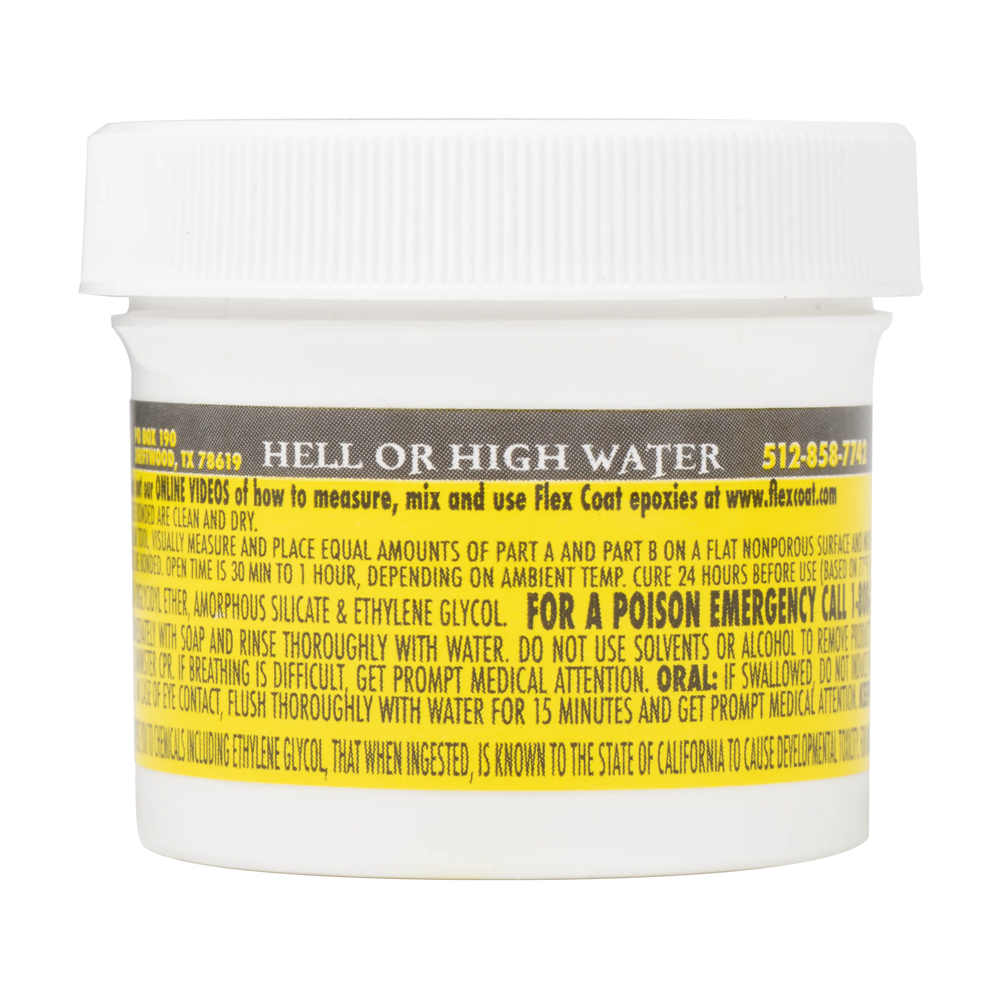 Hell or High Water Paste Epoxy - 4 oz