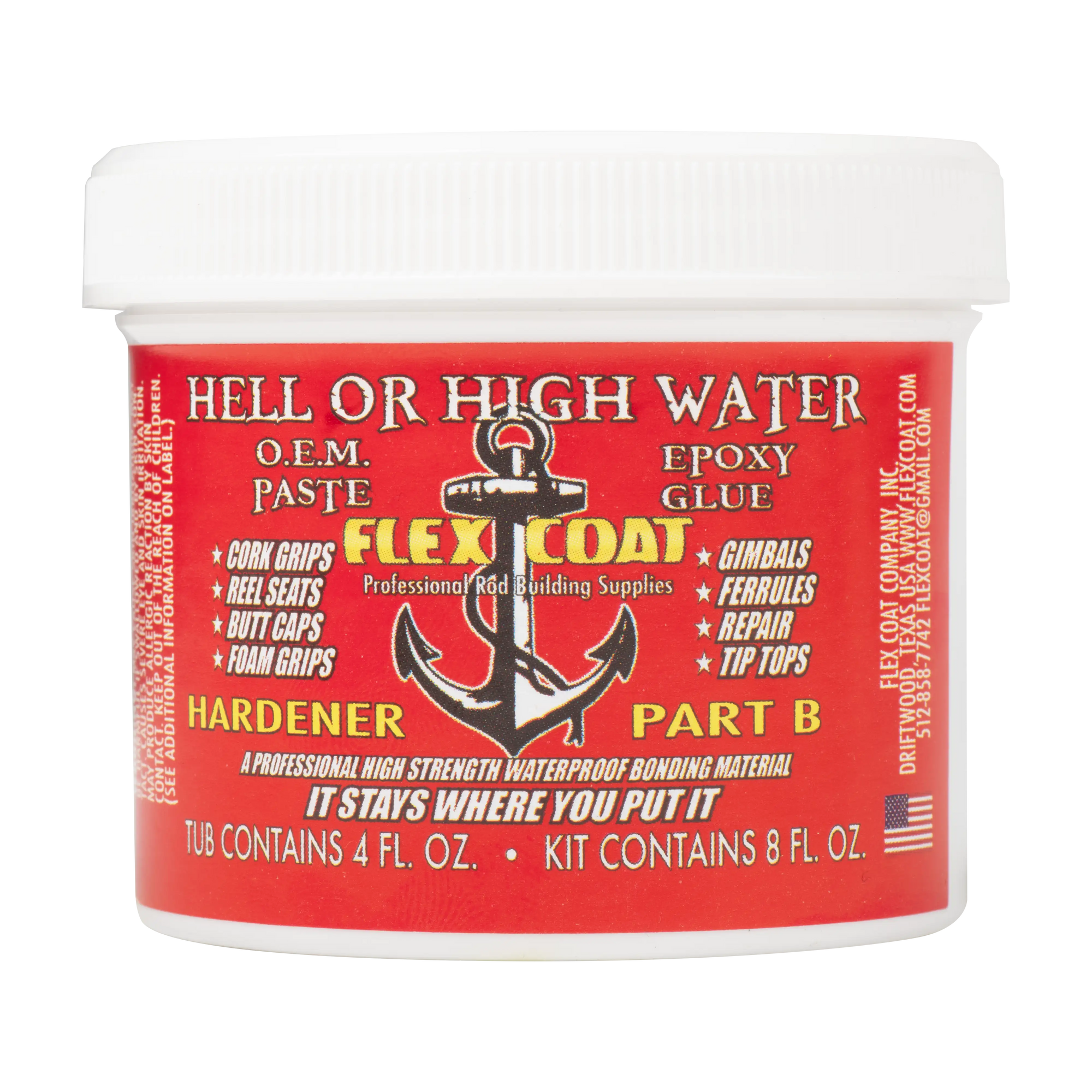 Hell or High Water Paste Epoxy - 8 oz
