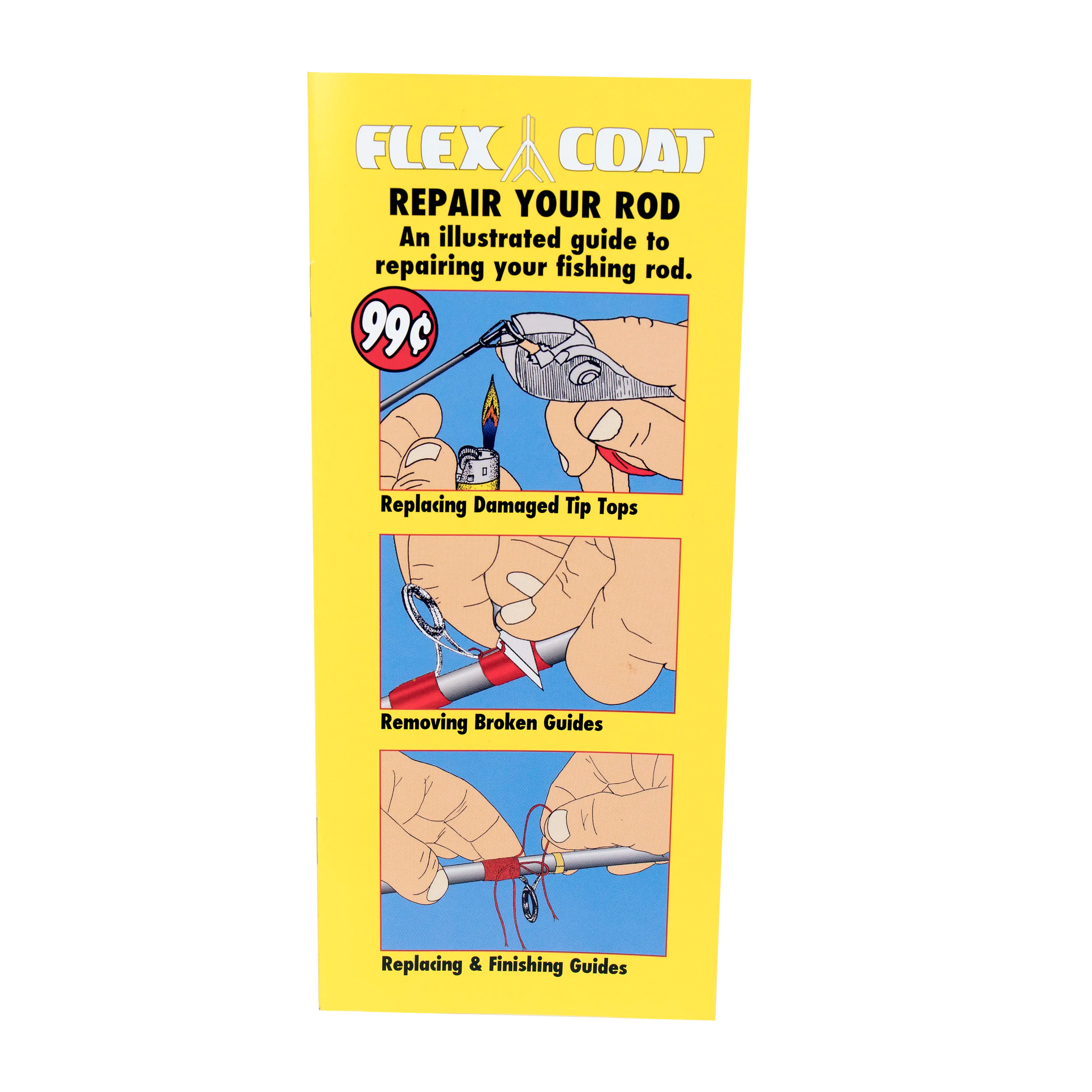 broken fishing pole repair Rod Repair Booklet – Flex Coat