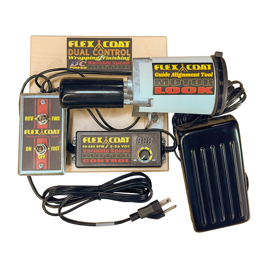 Dual Control Wrapping / Finishing Variable Speed 36 Volt DC Motor