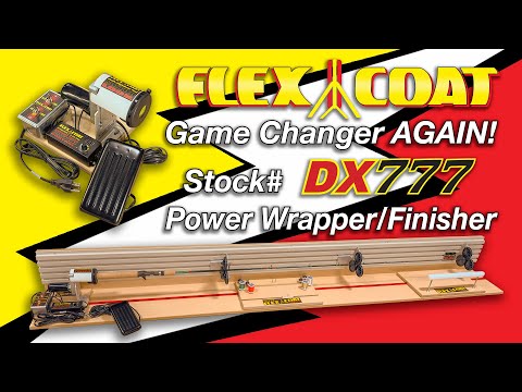 OEM 36 Volt DC Power Rod Wrapper/Finisher & Guide Alignment Tool