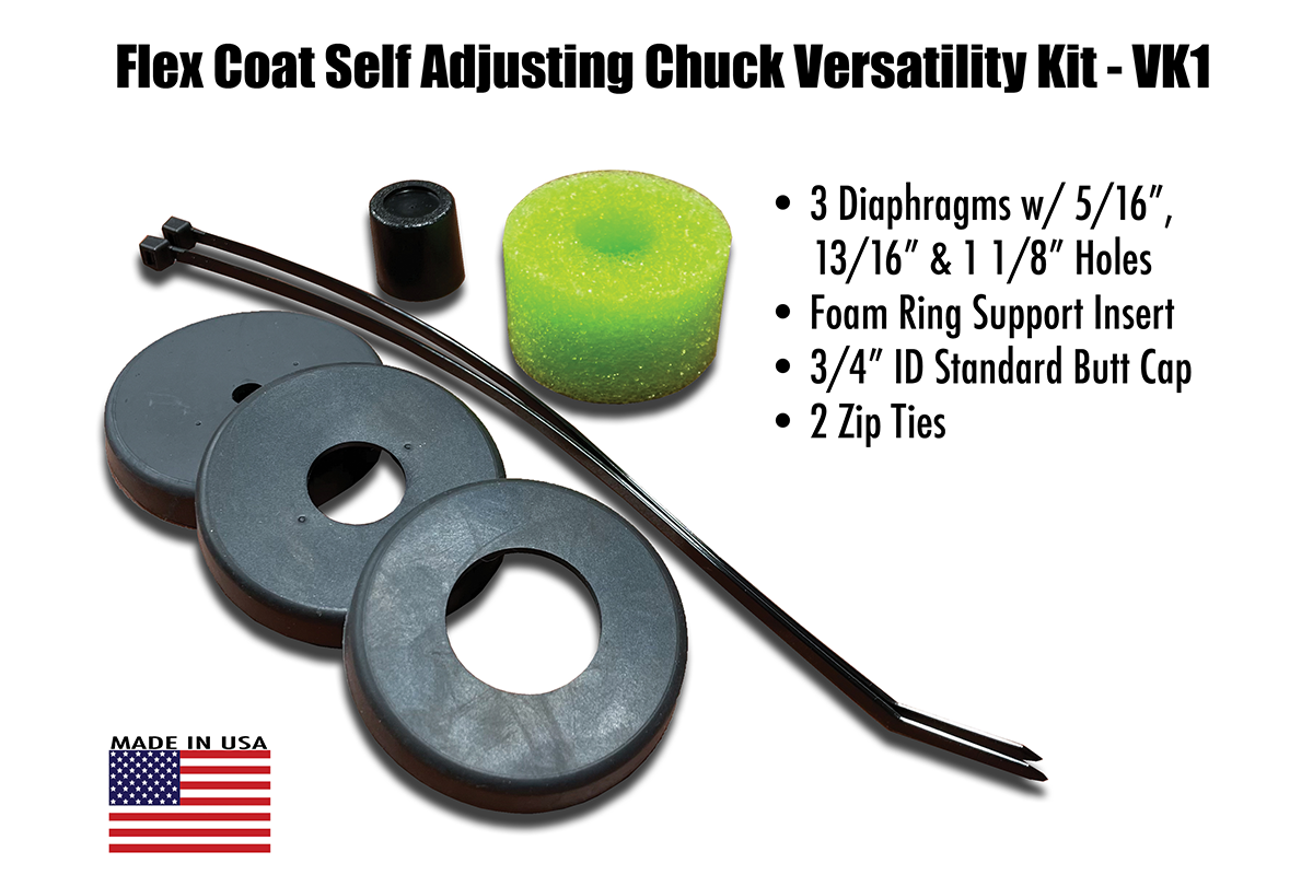 Flex Coat Self Adjusting Chuck Versatility Kit