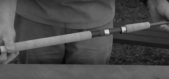 Flex Coat Rod Building - Building a Pre-Shaped Cork Handle How We