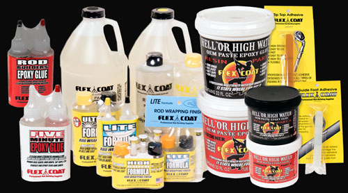 Buy Fishing Rod Finishes and Adhesives from Flex Coat