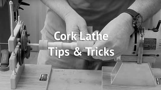 Cork Lathe Tips and Tricks from Flexcoat